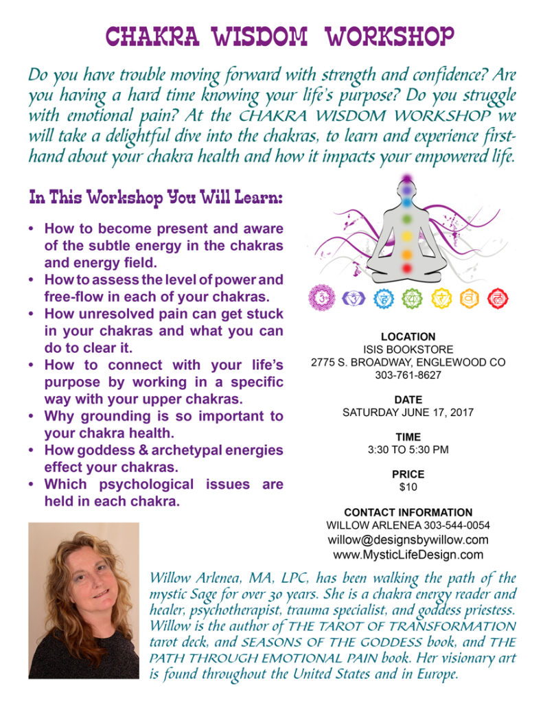 CHAKRA WISDOM WORKSHOP | Mystery School Blog and Courses