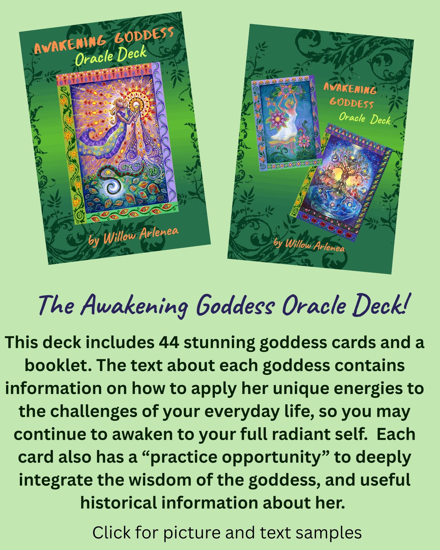 New Awakening Goddess Oracle Deck